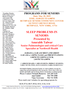 IAF SENIOR PROGRAMS INVITATION  MAY 28, 2019